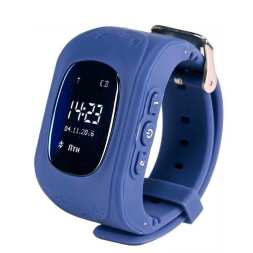 Часы Детские Smart Watch Q50 GPS LCD Синие  оптом